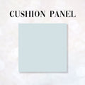 CUSHION CO-ORD Squirrel Wreath Blue Fabric Panel
