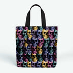 Stacked Skulls Fabric