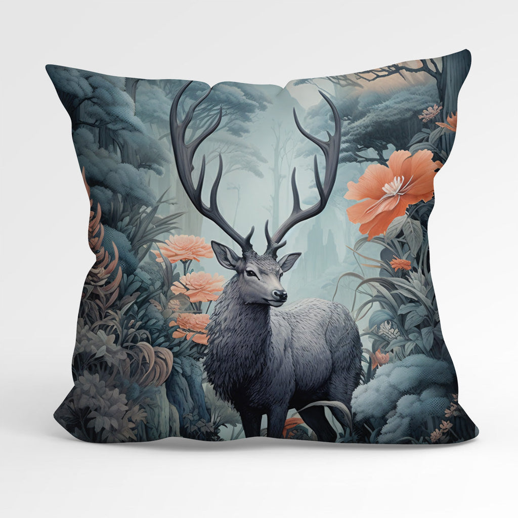 CUSHION Fabric Panel Stag