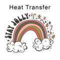 Stay Jolly Iron on Fabric Heat Transfer DTF-93
