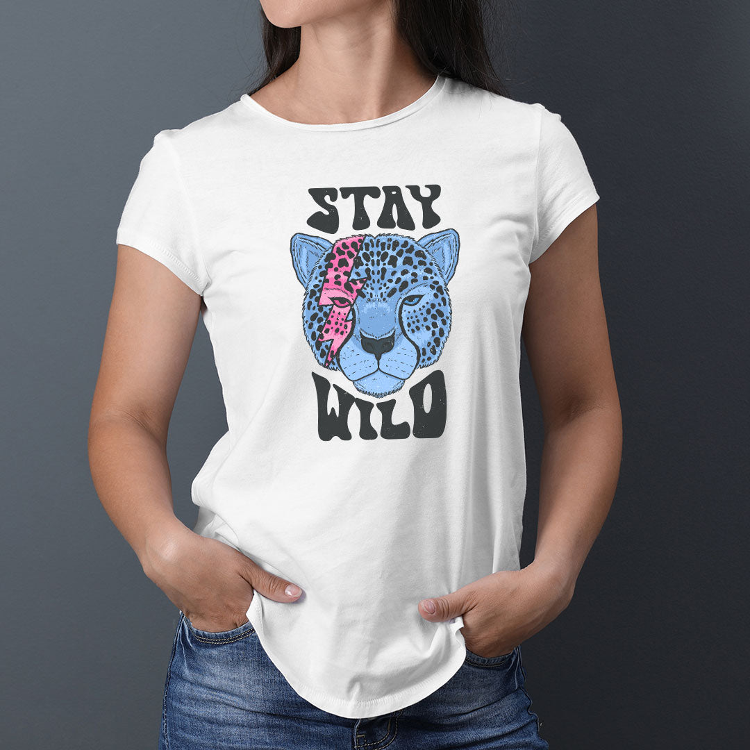 Stay Wild Iron on fabric heat transfer DTF-30