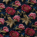 Stitched Flowers Fabric
