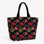 Stitched Flowers Fabric