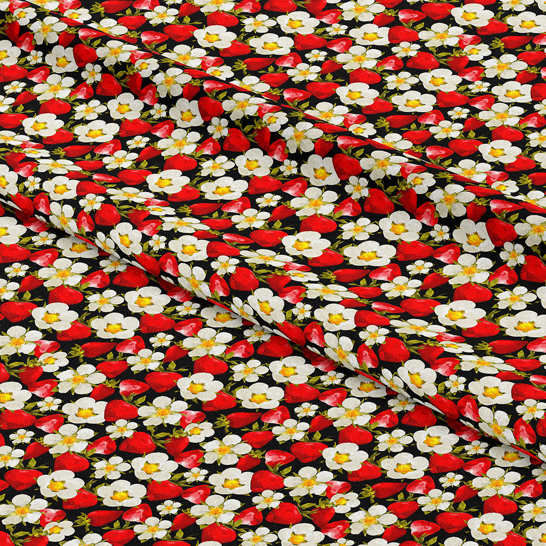 Strawberry Field Fabric