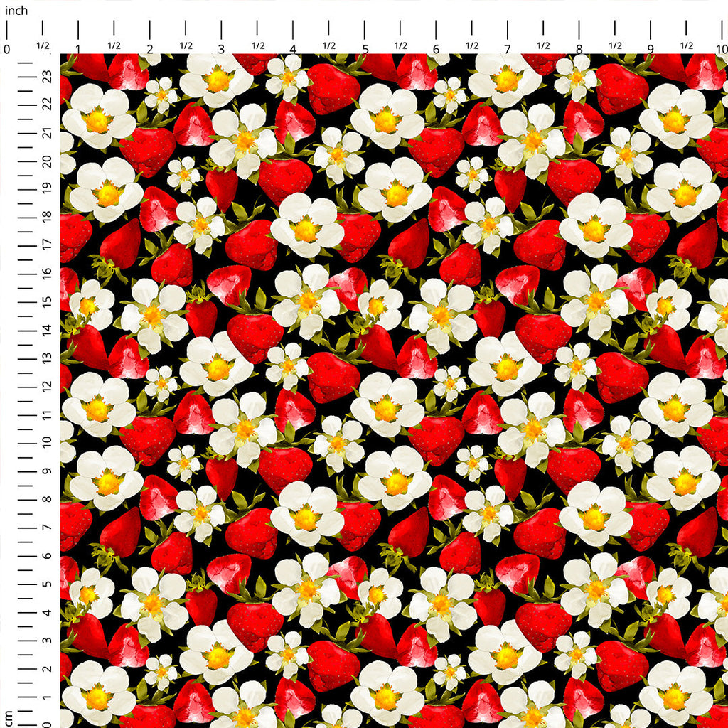 Strawberry Field Fabric