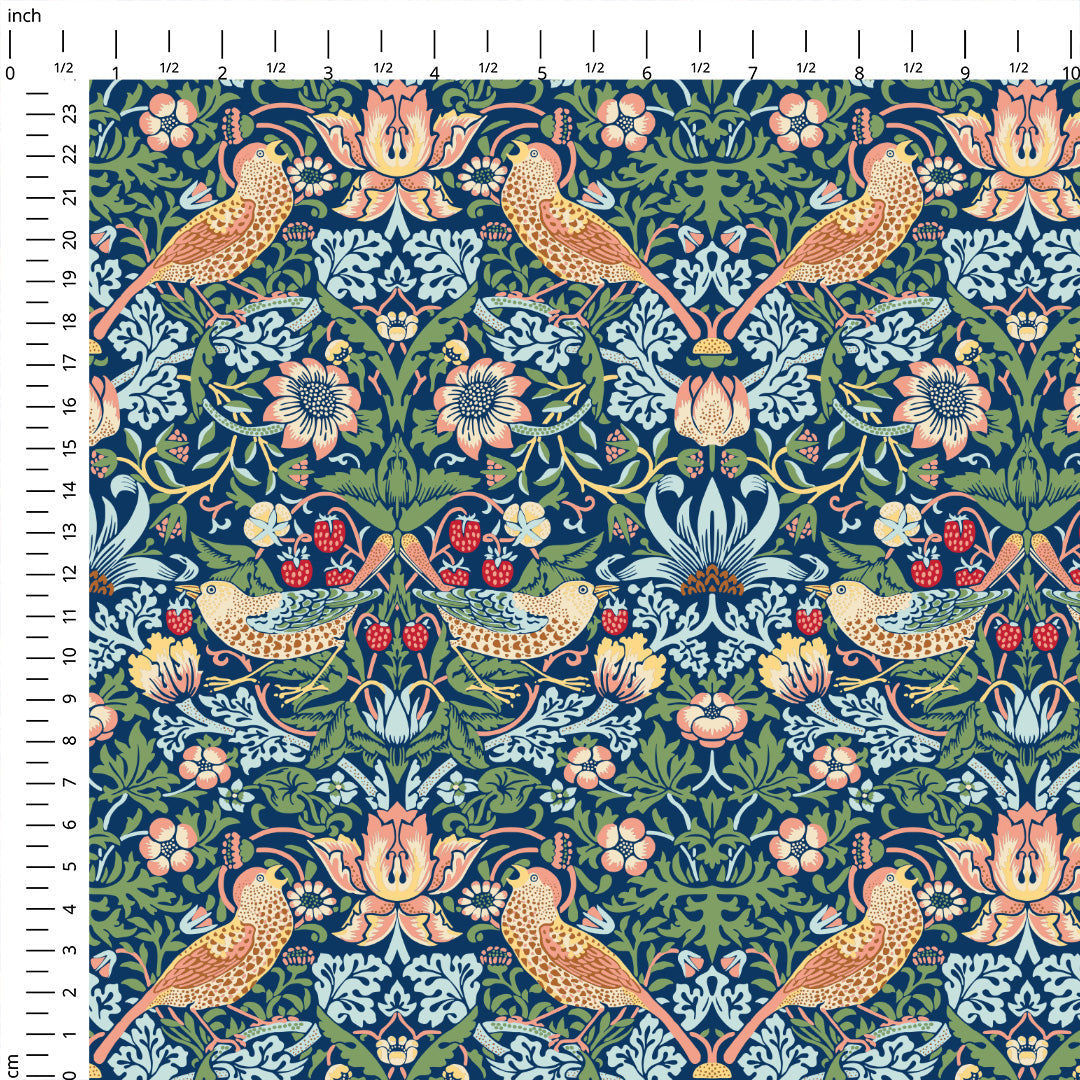 Strawberry Thief Fabric