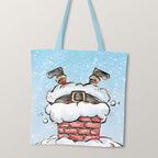 TOTE Stuck In The Chimney Fabric Bag Panel