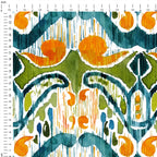 Sugarsnap Ikat Fabric