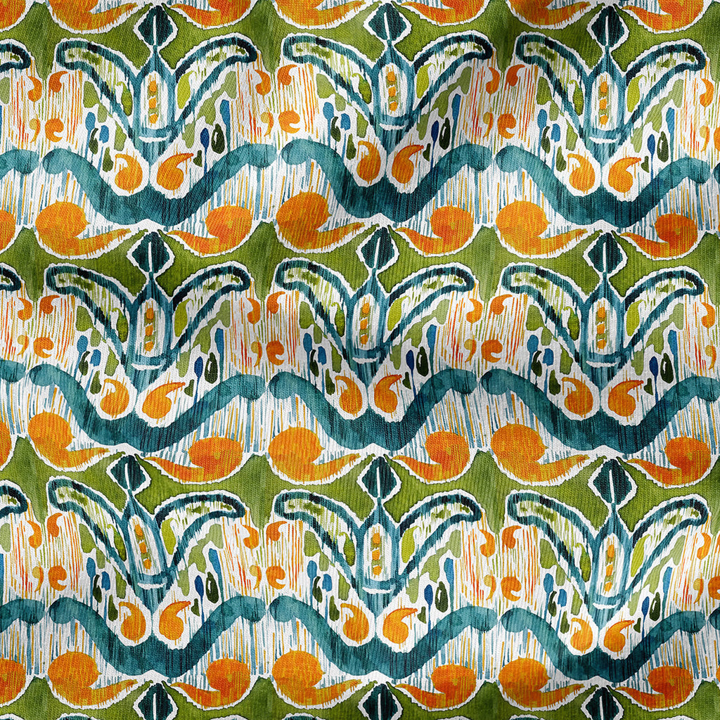 Sugarsnap Ikat Fabric