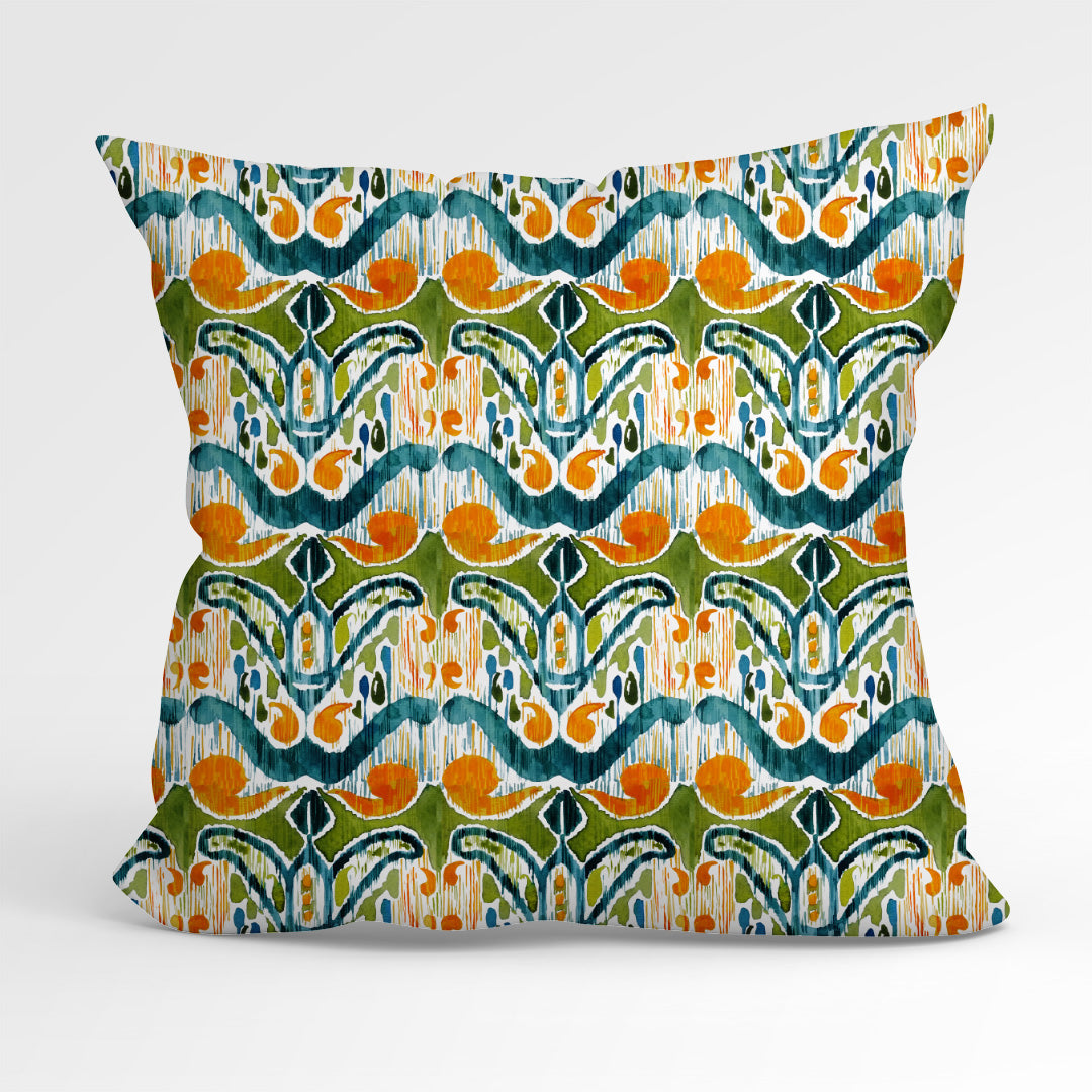Sugarsnap Ikat Fabric