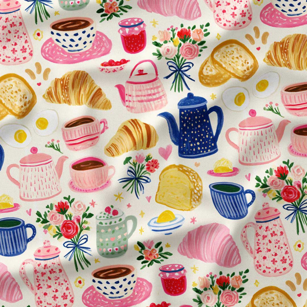 Summer Breakfast Fabric