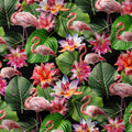 Summer Flamingos Fabric