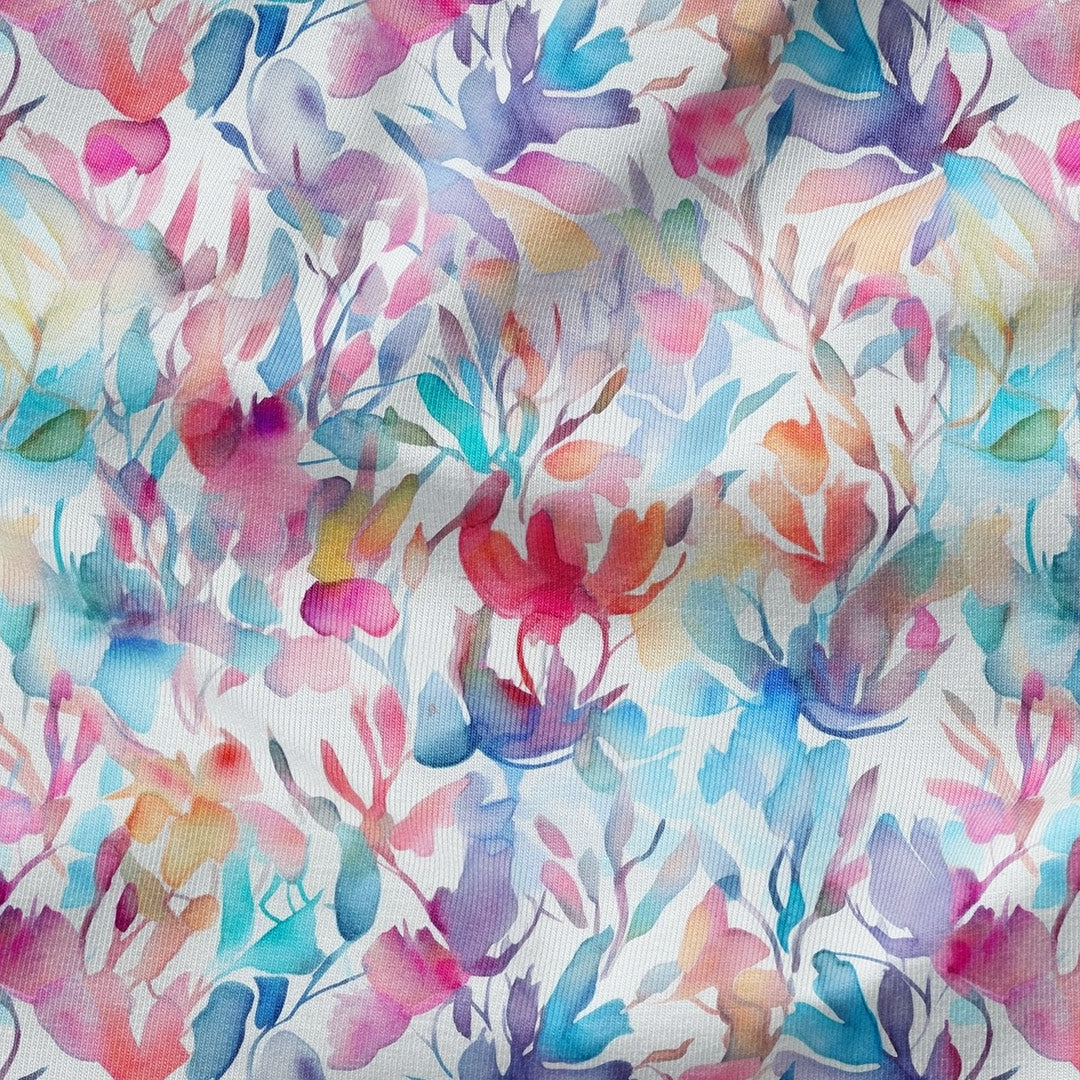 Summer Watercolour Fabric