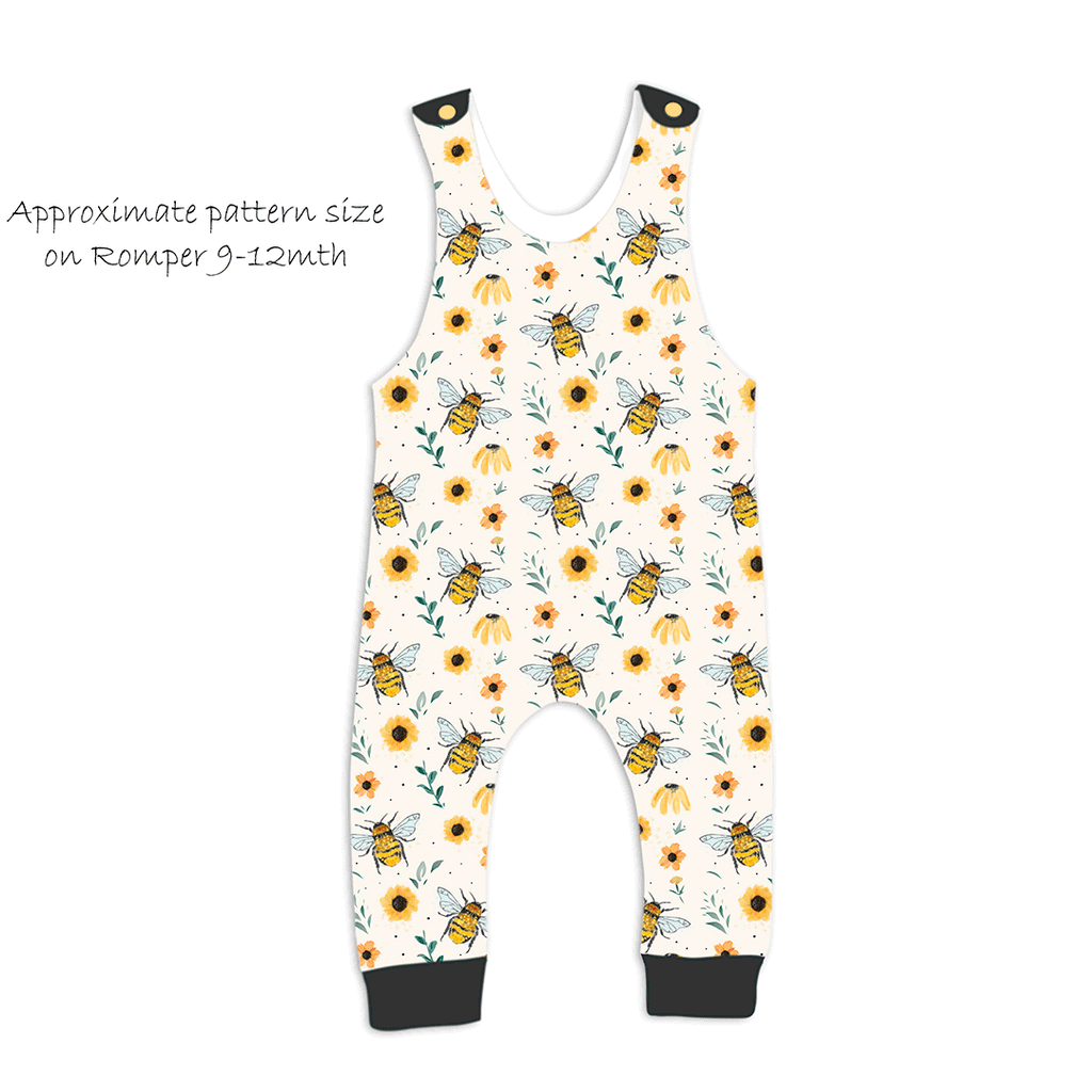 Sunflower Bees Fabric