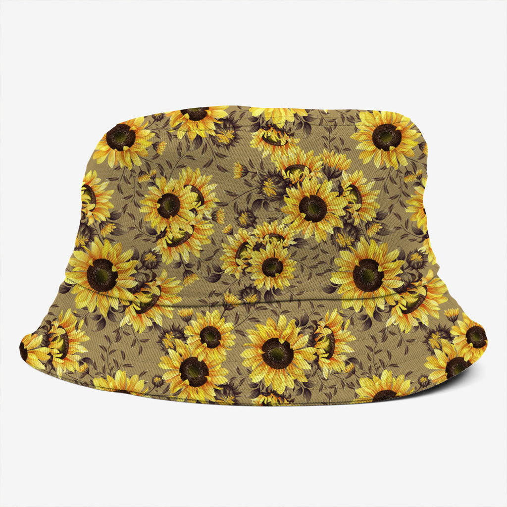 Sunflowers Beige Fabric