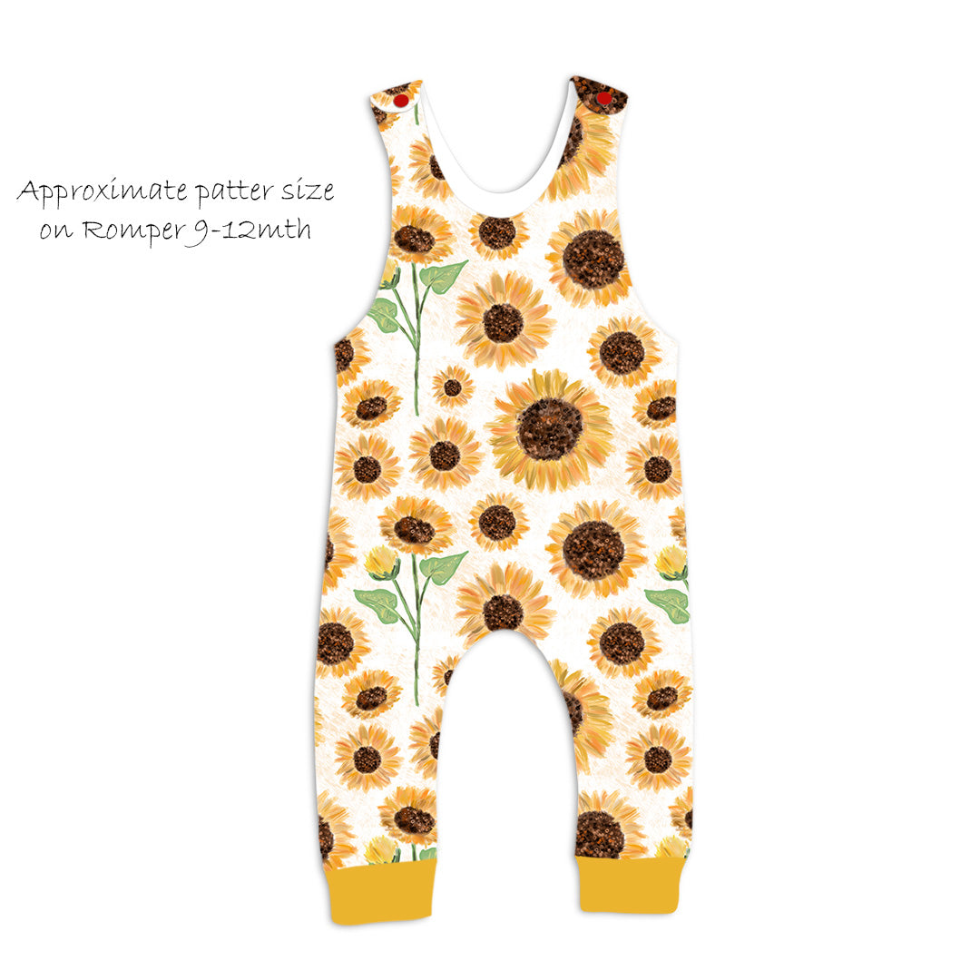 Sunflowers Cream Fabric