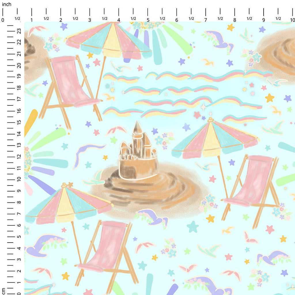 Sunshine On The Beach Fabric