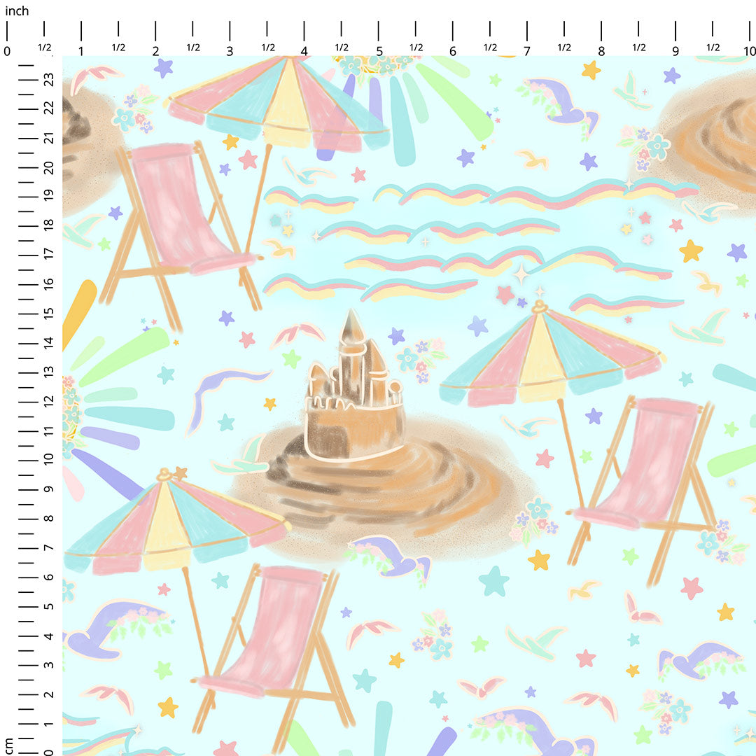 Sunshine On The Beach Fabric