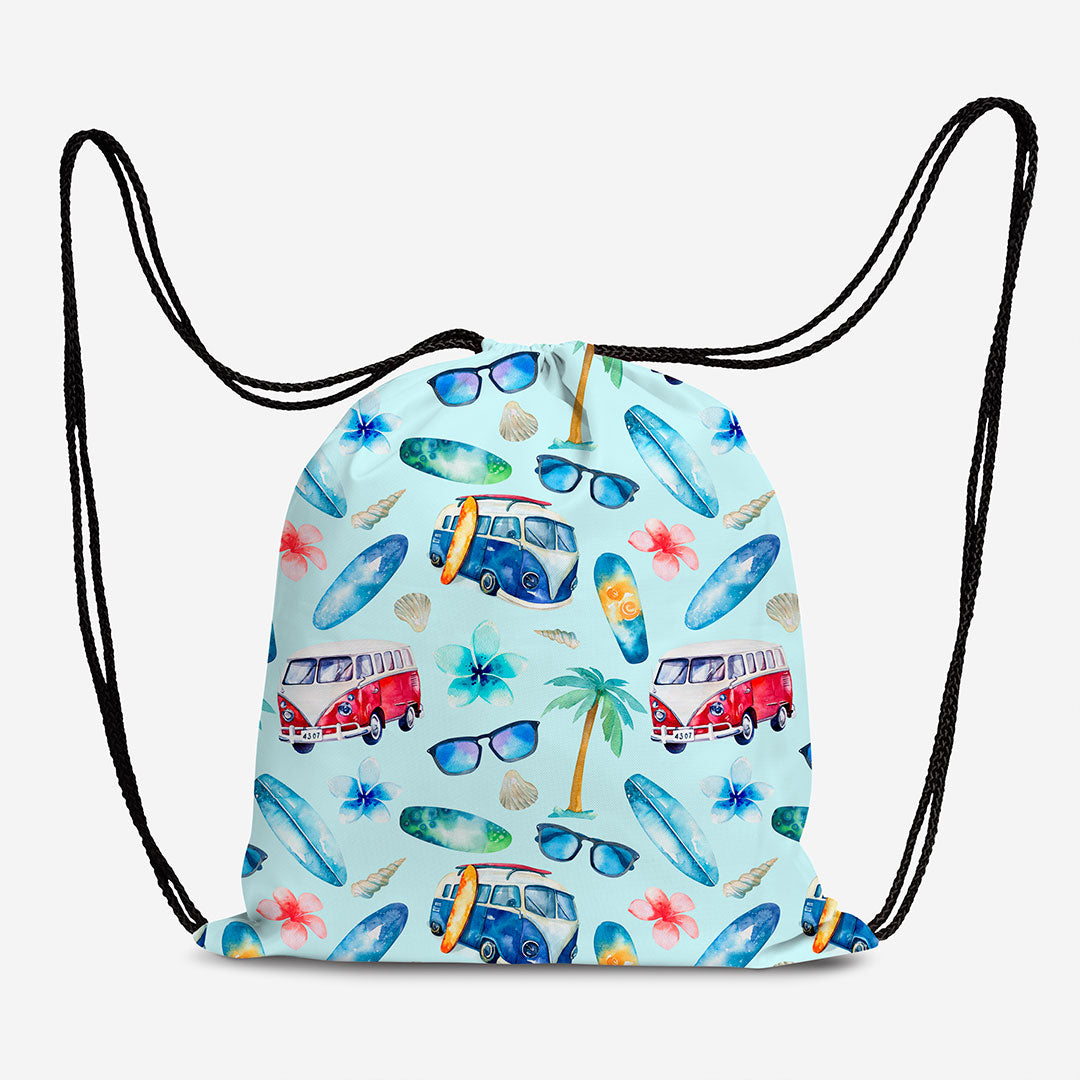 Surfing Blue Fabric