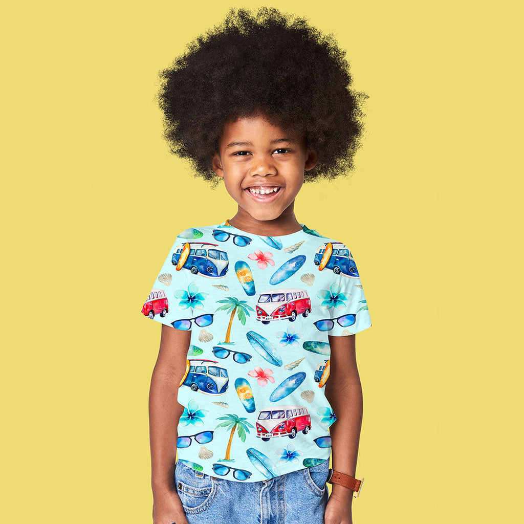 Surfing Blue Fabric