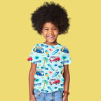 Surfing Blue Fabric