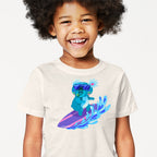 Surfing Koala 2 Iron on Fabric Heat Transfer DTF-230