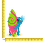 Surfing Koala 4 Iron on Fabric Heat Transfer DTF-232