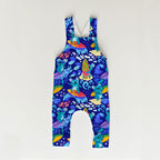 Surfing Koalas Navy Fabric