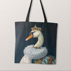 TOTE Fabric Bag Panel Swan Royalty TP-276