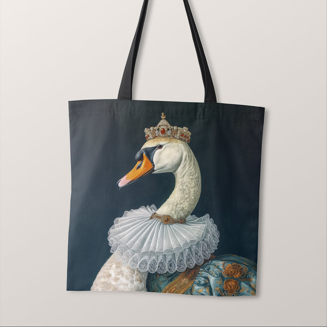 TOTE Fabric Bag Panel Swan Royalty TP-276