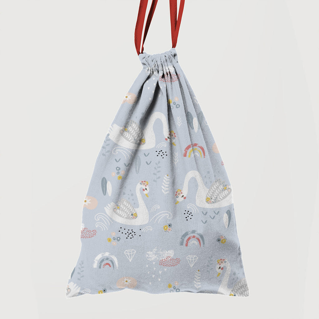 Swans Fabric
