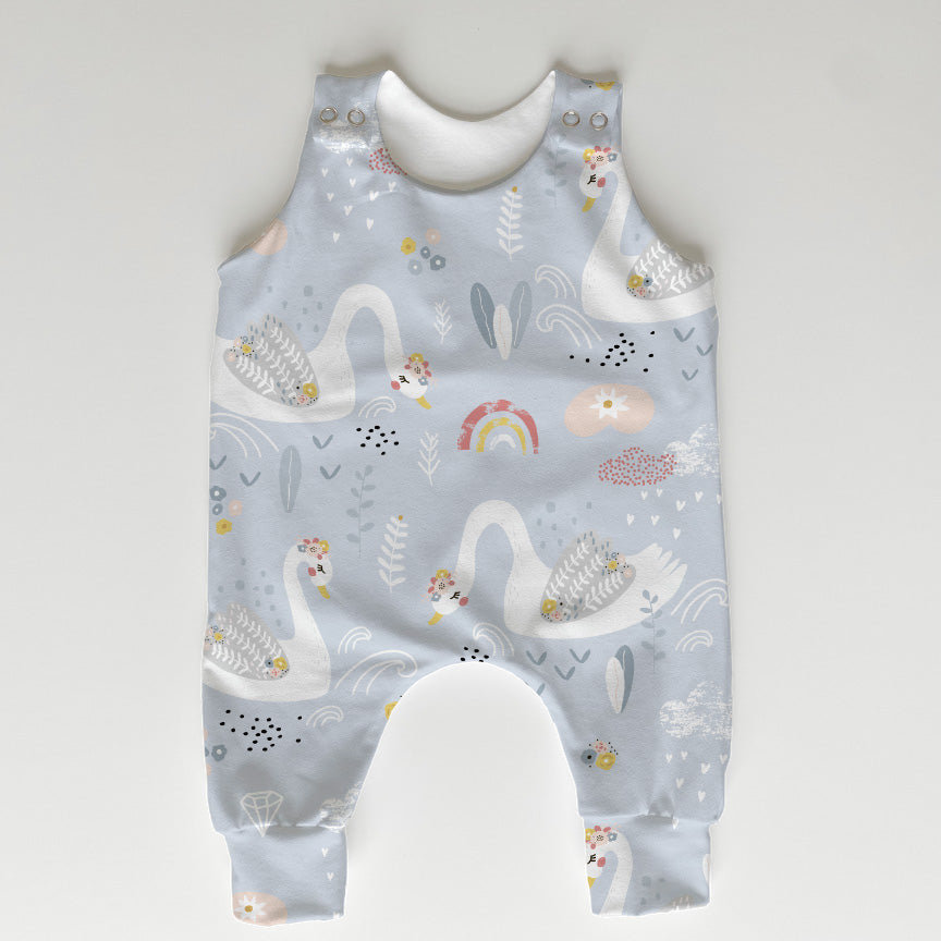 Swans Fabric