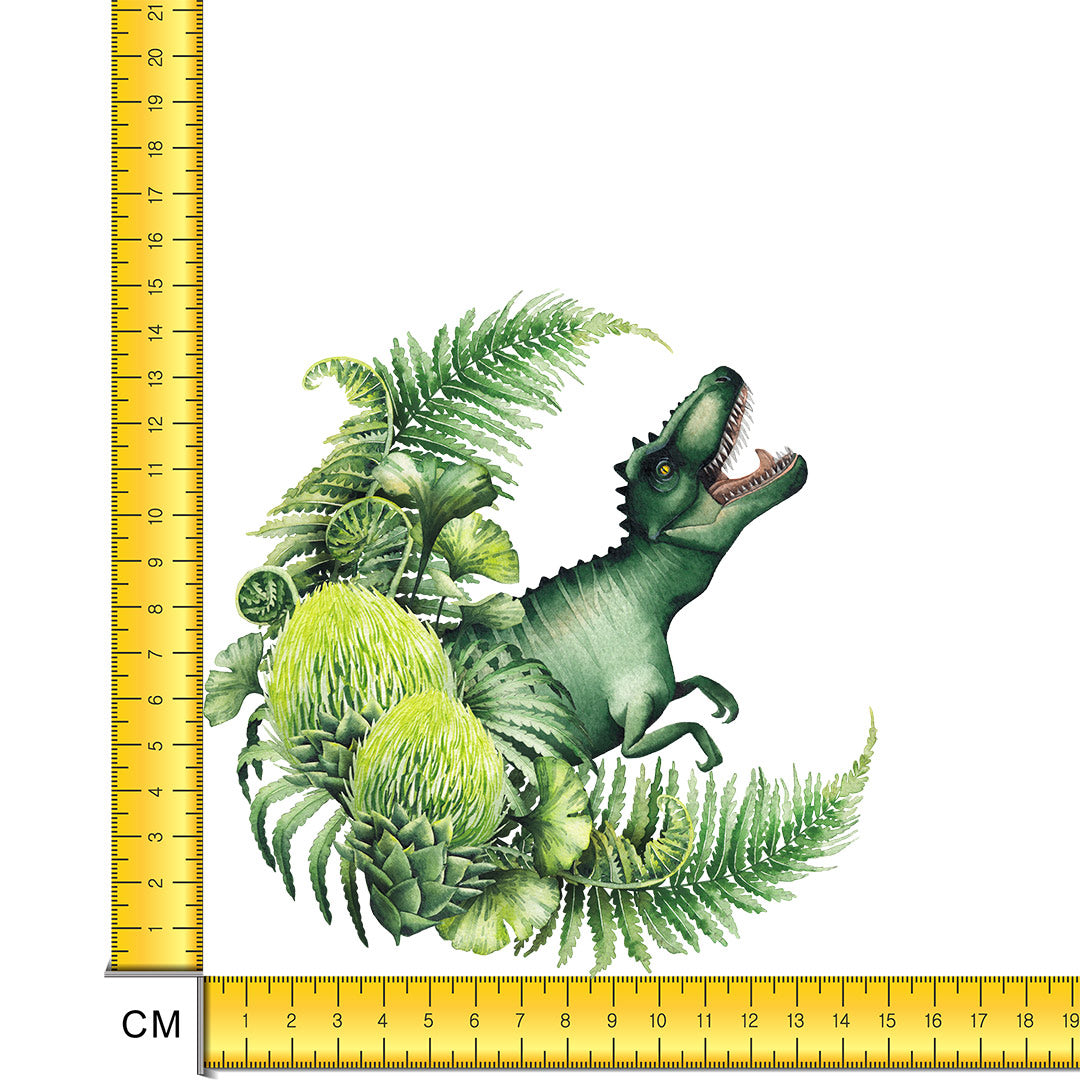 T-Rex Green Iron on Fabric Heat Transfer DTF-154