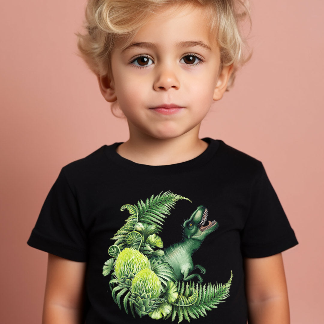 T-Rex Green Iron on Fabric Heat Transfer DTF-154