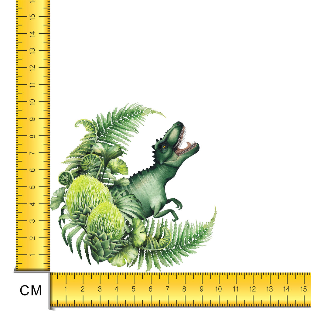 T-Rex Green Iron on Fabric Heat Transfer DTF-154