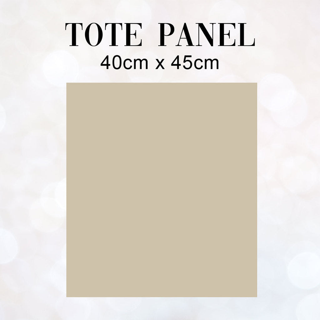 TOTE CO-ORD Horse Beige Fabric Bag Panel