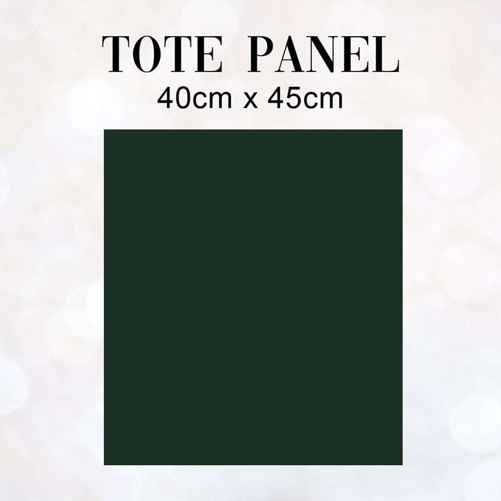 TOTE CO-ORD Horse Green Fabric Bag Panel
