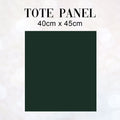 TOTE CO-ORD Horse Green Fabric Bag Panel
