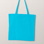 TOTE CO-ORD Poodle Blue Fabric Bag Panel