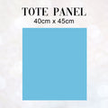 TOTE CO-ORD Poodle Pup Fabric Bag Panel