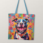TOTE Rainbow Staffie TP-10 Fabric Bag Panel
