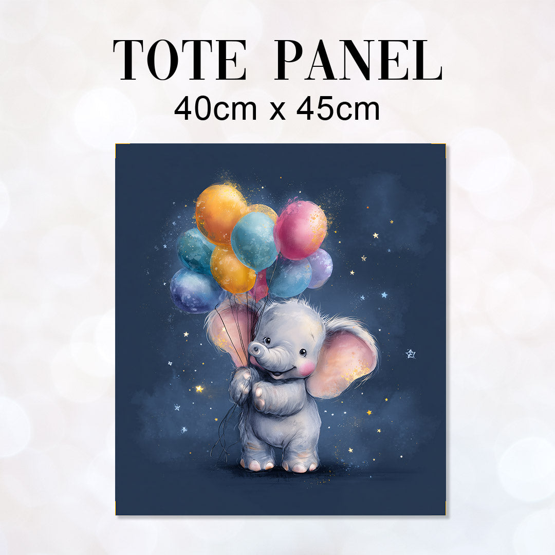 TOTE Panel Elephant and Balloons 1 TP-1000