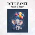 TOTE Panel Elephant and Balloons 2 TP-1001
