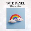 TOTE Panel Watercolour Rainbow TP-1002