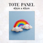 TOTE Panel Watercolour Rainbow TP-1002
