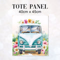 TOTE Panel Floral Campervan 1 TP-1034