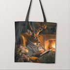 TOTE Panel Cosy Reading Deer TP-1036