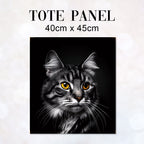 TOTE Panel Cat Photo Portrait TP-1037