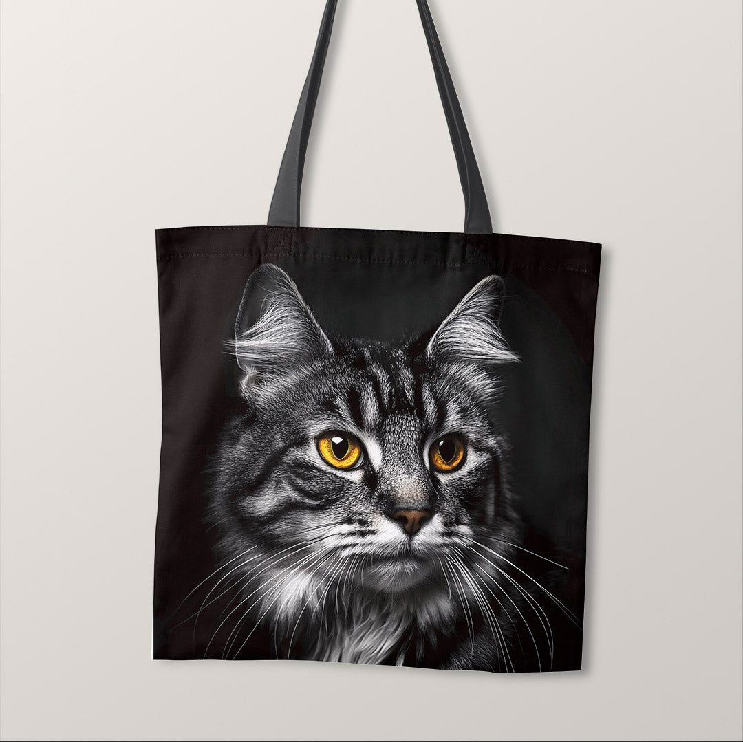 TOTE Panel Cat Photo Portrait TP-1037