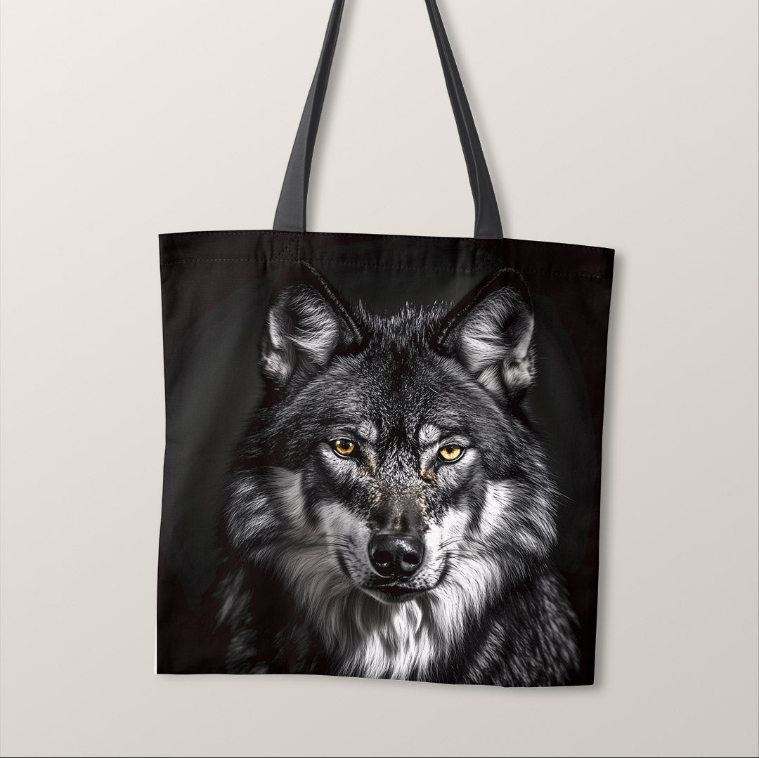 TOTE Panel Wolf Photo Portrait TP-1039